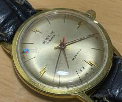 Ceas Wostok aurit mecanic rusesc 1980