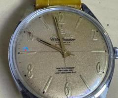 Ceas Atlantic mecanic elvetian barbatesc